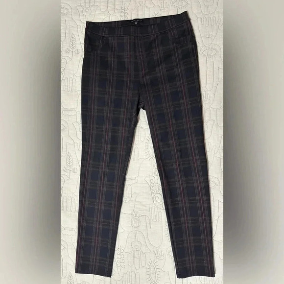 Sanctuary Pants - Sanctuary Plaid Leggings Size XL